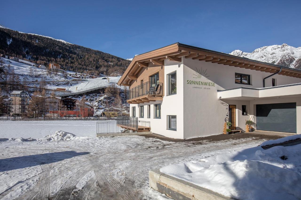 Landhaus Sonnenwiese Sölden Kültér fotó